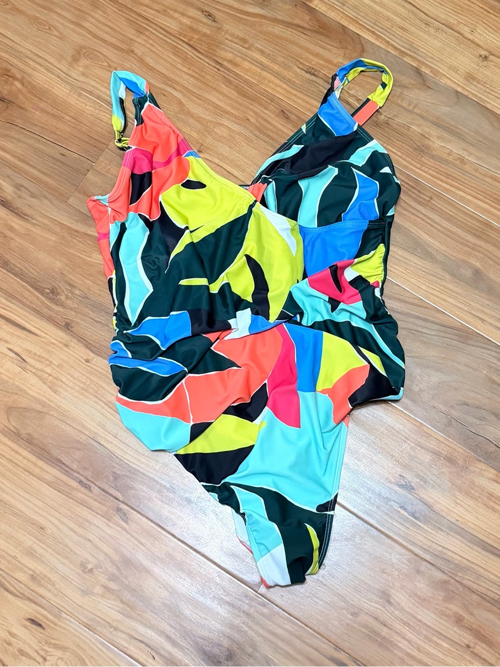 Bright Multicolor One-Piece women’s Swimsuit